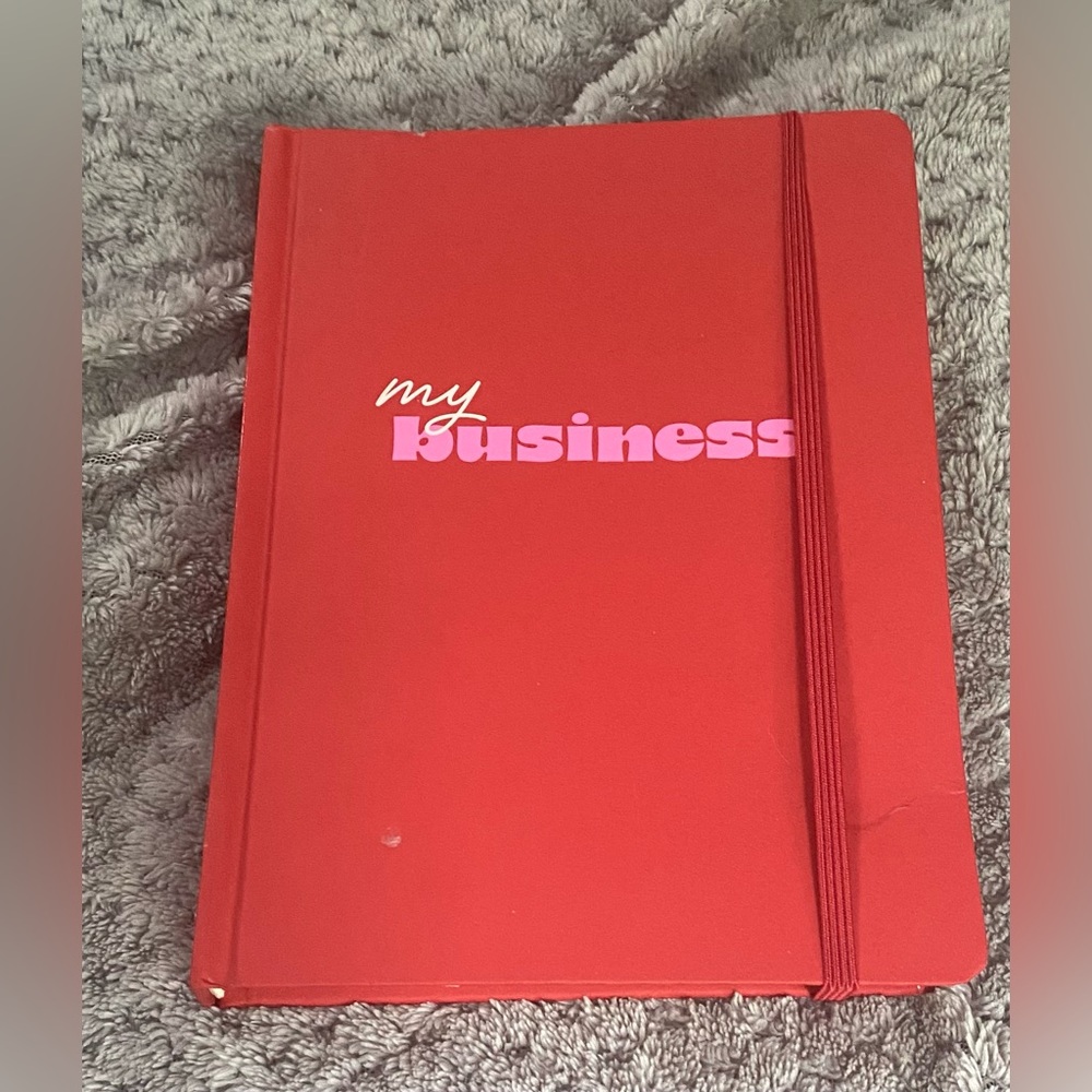 Tabitha Brown “My Business” Journal – 6x8” Red, 184 Sheets